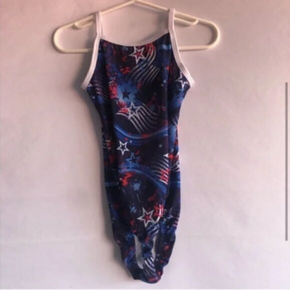 Snowflake Designs Star Leotard Swimsuit - Picture 2 of 5
